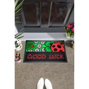 Resim Giz Home Good Luck 40x68 cm İtalyan Format Kapı Paspası (103IF00GL1911) 