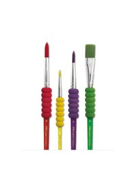 Resim Faber Castell Soft Touch Fırça Seti 4 Lü 