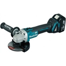 Resim Makita DGA504RFE 125 MM 18 V 3.0 Ah Li-ion Çift Akülü Avuç Taşlama 