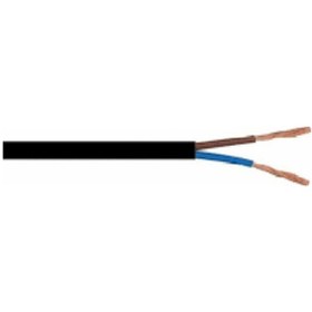 Resim 100 Metre 2 X 1.5 Mm Cca Ttr Siyah Elektrik Kablosu 