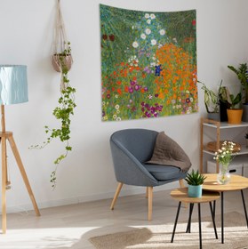 Resim Bauerngarten, 1907 Duvar Örtüsü - 90 cm x 90 cm 