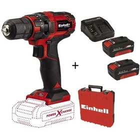 Resim Einhell TC-CD 18/35 Li 18V 4 Ah Li-ion Çift Akülü Starter Kit Matkap Vidalama Makinesi 