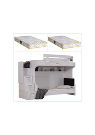 Resim Setaymobilya Ranza, Londra Ranza Karyola, Londra 2 Li Ranza + 2 Comfort Yatak 