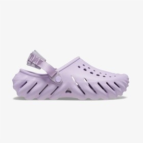 Resim Crocs Echo Kadın Mor Terlik Düz 207937 Mor 