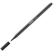 Resim Stabilo Keçe Uçlu Boya Kalemi 1 MM Siyah 68/46 
