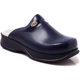 Resim Ortopedik Sabo Terlik Doktor Hemşire Hastane Aşçı Terliği Lacivert 