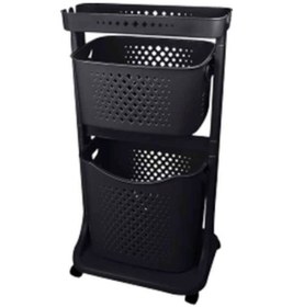 Resim İki Katlı Organizer Sepet - Sebzelik COSTP748S 