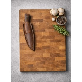 Resim Twinswoodcraft Meşe End Grain Kesme Tahtası 