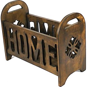 Resim Ahşap Home Gazetelik 48X22X37 Cm. 