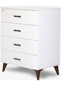 Resim Şifonyer Derin 4 Adet Çekmece Hard Ceviz Suntalem Kutuda Sevk El (422583101) 