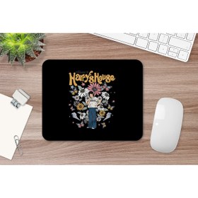 Resim designedfy Harry Styles | Harry's House Baskılı Mouse Pad | Kaymaz Taban | 21x24cm 