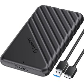 Resim Elivora Usb3.0 2.5 Inç HDD 6tb SSD Harici Slim Harddisk Kutusu,, Siyah 