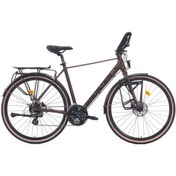 Resim BROSTER On'line 2.0 - 28 Jant 49cm ( M - L ) Kadro Şehir Tur Bisikleti - Mat Kahverengi 
