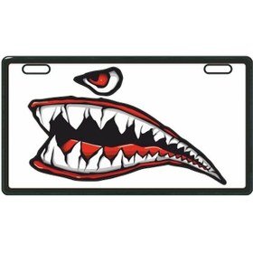 Resim Köpek Balığı E-bike Plakalık 