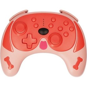 Resim Geeksen Nintendo Switch Bluetooth Kablosuz Kumanda Pembe 