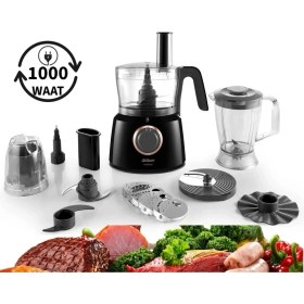 Resim ARZUM Hamur Yoğurma, Rendeleme ,kahve Öğütme 1000W Mutfak Robotu +Hassas Mutfak Tartısı 