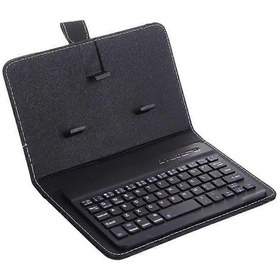 Resim Taşınabilir Kablosuz Bluetooth Uyumlu Klavye Ve Suni Deri Kılıf İphone Telefon S1328 İle Uyumlu Ratetime Diğer 