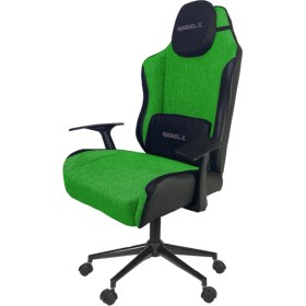 Resim Rebelx Oyuncu Koltuğu Hit Krom Ayak Yeşil Renk 