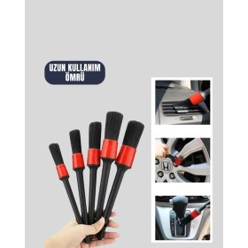 Resim Aydogan's Araba Temizliği Için 5 Parça Fırça Takımı 