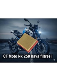 Resim Cf Moto Nk 250 Bakım Seti Hava Yağ Filtresi Motul 7100 Yağ 2 Adet 