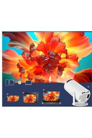 Resim MATECHNO Taşınabilir Sinema Projektörü 1280 * 720P Ev Sineması Bluetooth Android 11 Akıllı Projeksiyon Wifi 