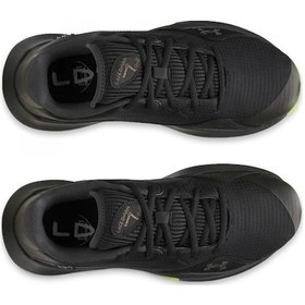 Resim Under Armour 3027646 Ua Lockdown 7 Low Basketbol Siyah Unisex Spor Ayakkabı Siyah 