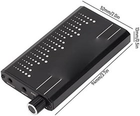 Resim Kulaklık Amplifikatörü, Taşınabilir 3.5mm Kablo Girişi Çıkışı İki Aşamalı Kazanç Anahtarı Kulaklık Amplifikatörü, MP3, MP4, Cep Telefonları, Bilgisayarlar Için 3.5mm Ses Şarj 