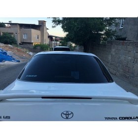 Resim Toyota Corolla Uyumlu 1993-1998 Işıklı Spoyler 