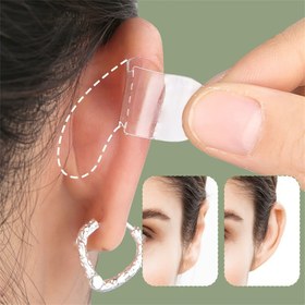 Resim Silikon Elf Kulak Kaldırma Yapıştırmaları 60pcs - Görünmez Hipoalerjenik Destek Yamaçları, Kostüm ve Yüz Kontur Şekillendiricileri, Şeffaf Anti-Sarkma Kulak Kaldırıcıları için Kozplay, Rol Yapma ve Partiler, Kokusuz 