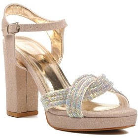 Resim Altın Kadın Abiye Ayakkabı 655325 Z Altın 