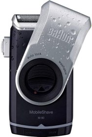 Resim Braun PocketGo M90 MobileShave Taşınabilir Tıraş, Seyahat Tıraş Makinesi 