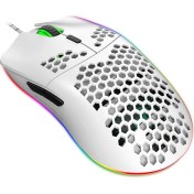 Resim Hxsj J900 USB Kablolu Oyun Faresi Rgb Oyun Faresi Altı 