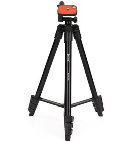 Resim Cbtx Jmary Kp2205 Teleskopik Vlog Kamera Montaj Tripod Stand Seyahat Tripod Cep Telefonu Tutucu 1/4 İnç Vida Adaptörü 