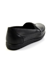 Resim Bambi Siyah Hakiki Deri Kadın Casual Ayakkabı K01087734103 Siyah 