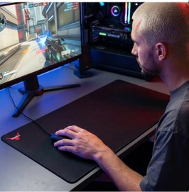 Resim Vooka Baskılı Xxl 90x40 Profesyonel Mousepad 90x40 Kaymaz Taban Premium Masa Desk Matt 90cm X 40cm 