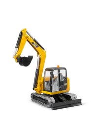 Resim NW NessiWorld Bruder Cat Mini Ekskavatör Ve İnşaat İşçisi BR02466 