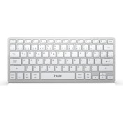 Resim Inca IBK-565BT Bluetooth 5.0 Şarj Edilebilir Akıllı Gümüş Klavye 