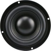 Resim Siyah 4 Inç Woofer Subwoofer Hoparlör Ünitesi 4ohm 40 W Polimer Kap Uzun Inme Kauçuk Bilgisayar Multimedya Hoparlör Yükseltme 1 Adet (Yurt Dışından) 