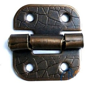 Resim Stoplu Menteşe - 30x33mm, Oksit, 1 Adet 