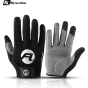 Resim Liangduo Shop Siyah Stil L Boyutu Bisiklet Eldivenleri Kaymaz Nefes Alabilen Açık Hava Sporları Egzersiz Koşu Şok Emici Aşınmaya Dayanıklı Erkek ve Kadın Eldiveni (Yurt Dışından) 