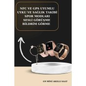 Resim 3 Kordonlu Pembe Amoled Ekran Akıllı Saat ve Yeni Nesil Pro Kablosuz Bluetooth Kulaklık Anc/enc 
