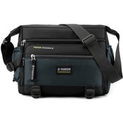 Resim Wezone Nylon İş & Boş Zaman Çantası: 23 30 13cm, Çok Bölmeli, Su Bardak Çantası, Tek Omuz/çapraz Taşıma, İpad Uyumlu 