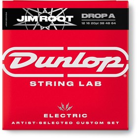 Resim Jim Dunlop JRN1264DA Jim Root El Nkl 12/64 Takım Elektro Gitar Teli (Drop A) 