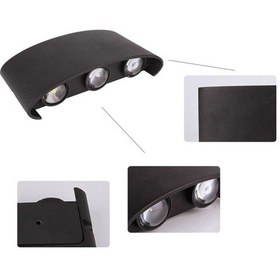 Resim Cata Ct-8011 Haiti 10w 3200k Günışığı Led Aplik Siyah 