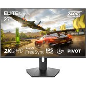 Resim DRAGOS ELITESeries E270QHD240 1ms QHD 240hz 27" FreeSync IPS Pivot Oyuncu Monitörü 