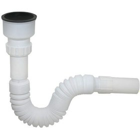 Resim Körüklü Pisuar Sifonu Pisuvar Gideri Beyaz 