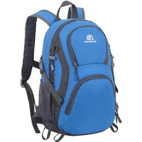 Resim Açık Hava Bisiklet Yürüyüş Sırt Çantası Su Geçirmez Seyahat Sırt Çantası 20l Dağcılık Sırt Çantası Gök Mavisi Mavi 