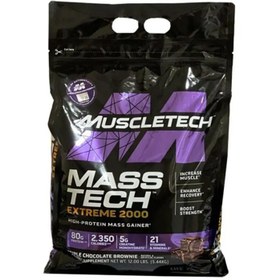 Resim MuscleTech Masstech Extreme 2000 High Protein Food For Weight Mass Gainer 5,44 Kg 