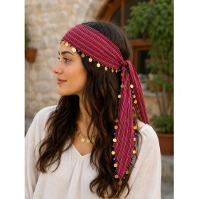 Resim Keşan Çizgili Bandana 