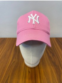 Resim Ny Yankees Nakışlı Fileli Yazlık Beyzbol Cap Şapka Pembe 